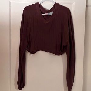 Free People sweatshirt / sweater crop